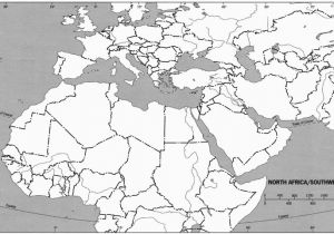 Blank Map Of Europe asia and Africa Blank Political Map Of Africa Jackenjuul