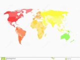 Blank Map Of Europe asia and Africa Blank Simplified Political Map Of World In Different Colors