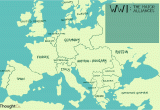 Blank Map Of Europe before Ww1 the Major Alliances Of World War I