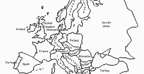 Blank Map Of Europe During Ww2 Outline Of Europe During World War 2 Title Of Lesson An