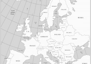 Blank Map Of Europe Pdf 36 Intelligible Blank Map Of Europe and Mediterranean