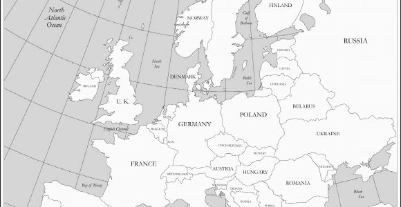 Blank Map Of Europe Pdf 36 Intelligible Blank Map Of Europe and Mediterranean