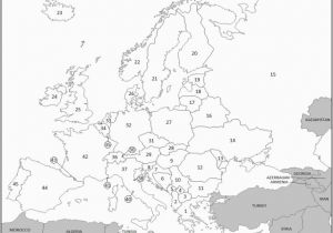 Blank Map Of Europe Quiz Europe World Maps