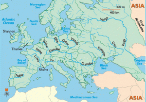 Blank Map Of Europe with Rivers European Rivers Rivers Of Europe Map Of Rivers In Europe