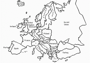 Blank Map Of Europe Wwii Outline Of Europe During World War 2 Title Of Lesson An