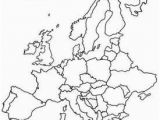 Blank Map Of France for Kids European Countries with This Printable Blank Map Of Europe Kids Love