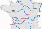 Blank Map Of France with Rivers List Of Rivers Of France Wikipedia