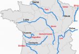 Blank Map Of France with Rivers List Of Rivers Of France Wikipedia
