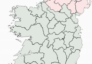 Blank Map Of Ireland with Counties Map Of Ireland Blank Download them and Print