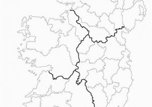 Blank Map Of Ireland with Counties Map Of Ireland Blank Download them and Print