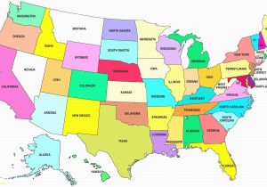 Blank Map Of New England States Labeled Map Of the United States Us and Capitals New America