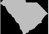 Blank Map Of north Carolina south Carolina Map Outline Printable State Shape Stencil