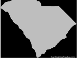 Blank Map Of north Carolina south Carolina Map Outline Printable State Shape Stencil