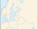 Blank Map Of northern Europe Blank Europe Map Climatejourney org