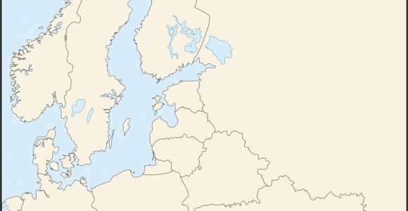 Blank Map Of northern Europe Blank Europe Map Climatejourney org