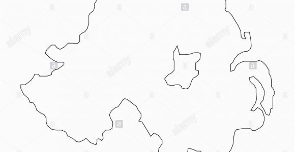 Blank Map Of northern Ireland Ireland Map Stock Photos Ireland Map Stock Images Alamy