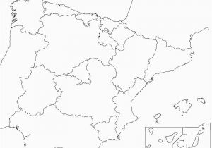 Blank Map Of Spain Spain Map Coloring Page Golfpachuca Com