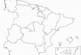 Blank Map Of Spain Spain Map Coloring Page Golfpachuca Com