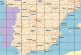 Blank Map Of Spain with Regions Large Map Of Spain S Cities and Regions