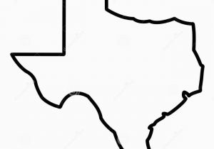 Blank Map Of Texas Map Of Texas Black and White Sitedesignco Net