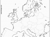 Blank Map Of Western Europe Printable Europe Blank Physical Map Lgq Me