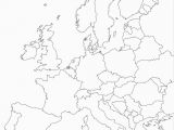 Blank Maps Of Europe to Print 53 Strict Map Europe No Names