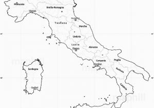 Blank Outline Map Of Italy Black and White Map Of Usa Maplewebandpc Com