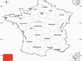 Blank Political Map Of France Blank Simple Map Of France Cropped Outside