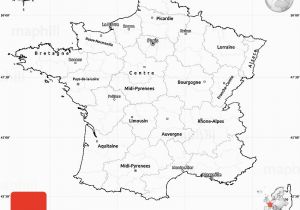 Blank Political Map Of France Blank Simple Map Of France Cropped Outside