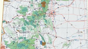 Blm Land Colorado Map Colorado Dispersed Camping Information Map