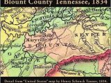 Blount County Tennessee Map the tof Spot John H Hammontree
