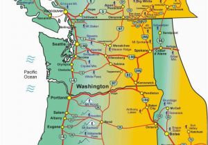 Blue Mountains oregon Map Pacific northwest Ski areas Map with Washington State oregon Idaho