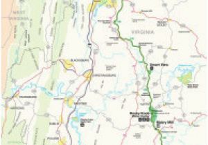 Blue Ridge Mountains north Carolina Map Blue Ridge Parkway Maps