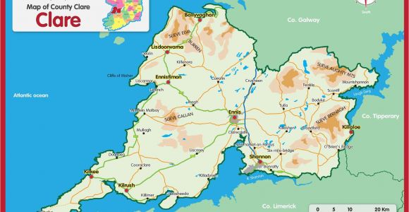 Bodyke Ireland Map County Clare Ireland Map Ireland T County Clare and Ireland