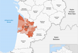 Bordeaux On Map Of France Datei Locator Map Of Departement Gironde 2018 Png Wikipedia