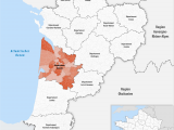 Bordeaux On Map Of France Datei Locator Map Of Departement Gironde 2018 Png Wikipedia