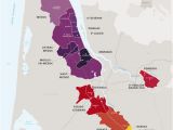 Bordeaux Region France Map Wine Map Cartographie Du Guide De L Ugcb Union Des Grands Crus De