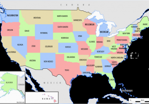 Border Of Canada and Usa Map United States Map