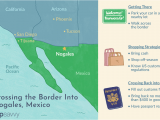 Border Patrol Checkpoints Map Texas Crossing the Border Into Nogales sonora Mexico