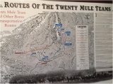 Boron California Map Map Of the Desert Routes Used by the Mule Teams Picture Of Borax