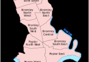 Boroughs Of England Map Districts Of the London Borough Of tower Hamlets Revolvy