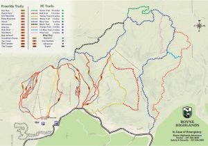 Boyne Falls Michigan Map Boyne Highlands Bike Park