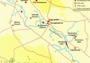 Boyne Valley Ireland Map This Map Shows the Vast Ancient Complex Of Teltown Unfortunately