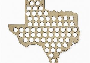 Breweries In Texas Map Beer Cap Map Of Texas Wish List Beer Caps Wall Maps Cap