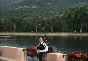 Broadmoor Colorado Springs Map Bagpipes at Sunset Picture Of the Broadmoor Colorado Springs