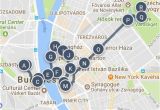 Budapest Map Europe Best Of Budapest Hungary Sightseeing Walking tour Map and