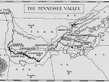 Buffalo River Tennessee Map Map Of the Tennessee Valley Authority 1942 Tva Tennessee Valley