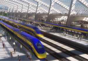 Bullet Train California Map Map Shows High Speed Rail S Sluggish Progress Curbed Sf