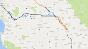 Bullet Train California Map Map Shows High Speed Rail S Sluggish Progress Curbed Sf