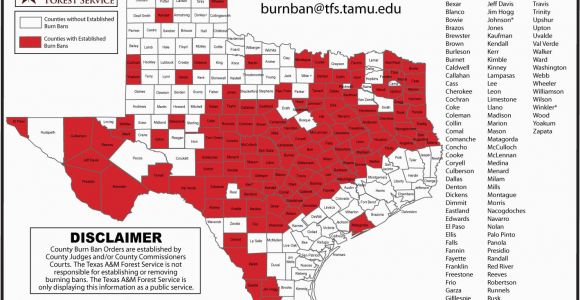 Burn Ban Map Texas Texas County Burn Ban Map Business Ideas 2013